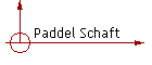 Paddel Schaft